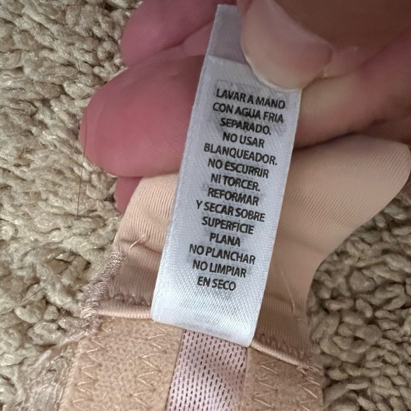 Felina Bra Nude 91084 Convertible Underwire Striped Bra 34B NEW - Picture 8 of 11